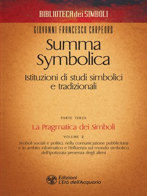 cover image of Summa Symbolica--Parte terza, Volume 2